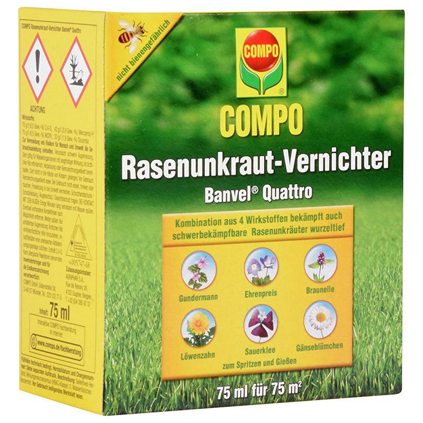 COMPO Désherbant Gazon Banvel® Quattro (75 ml)
