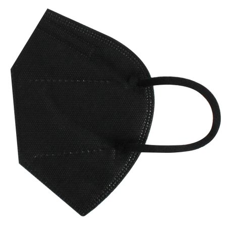 Masque de protection FFP2 noir (1 pièce)