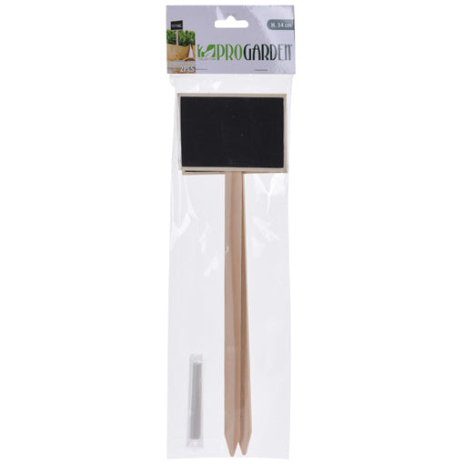 Piquets marqueurs pour plantes avec craie, accessoire jardin potager