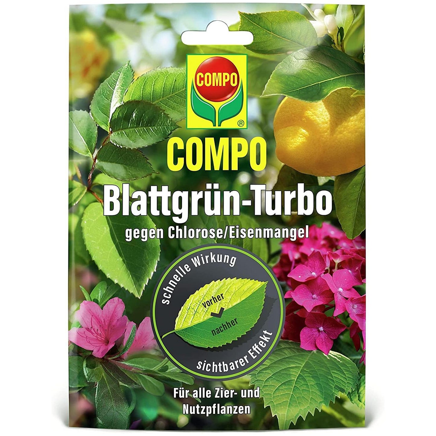 COMPO Turbo Chlorophylle – Engrais Ferreux (20 g)