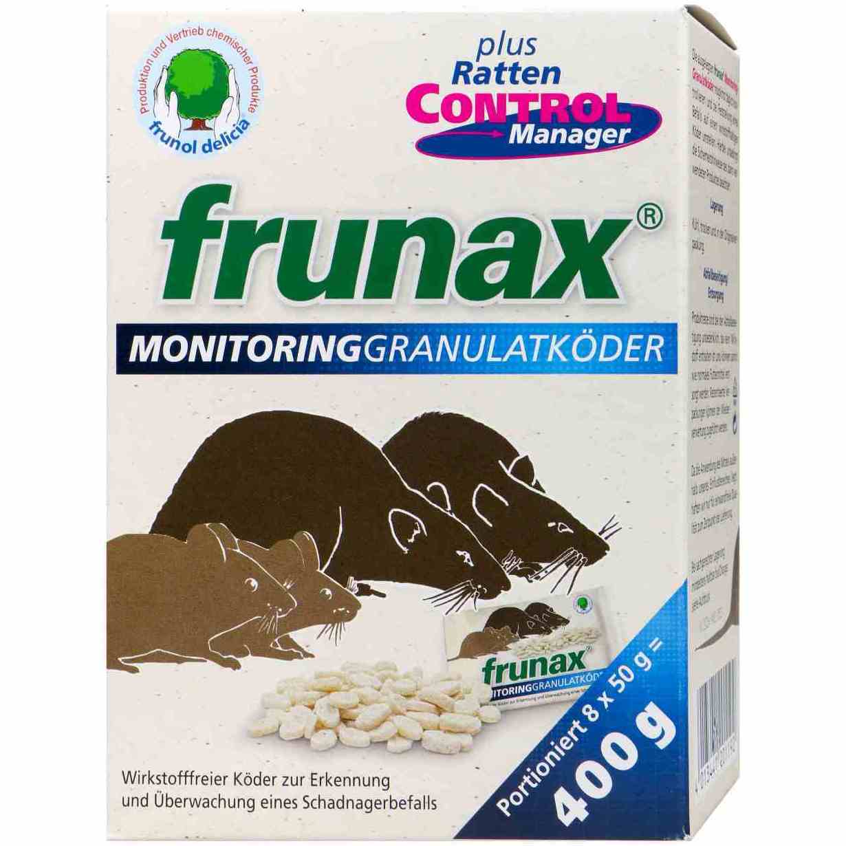 frunax® Appât de Détection sans Substance Active (8 x 50 g)