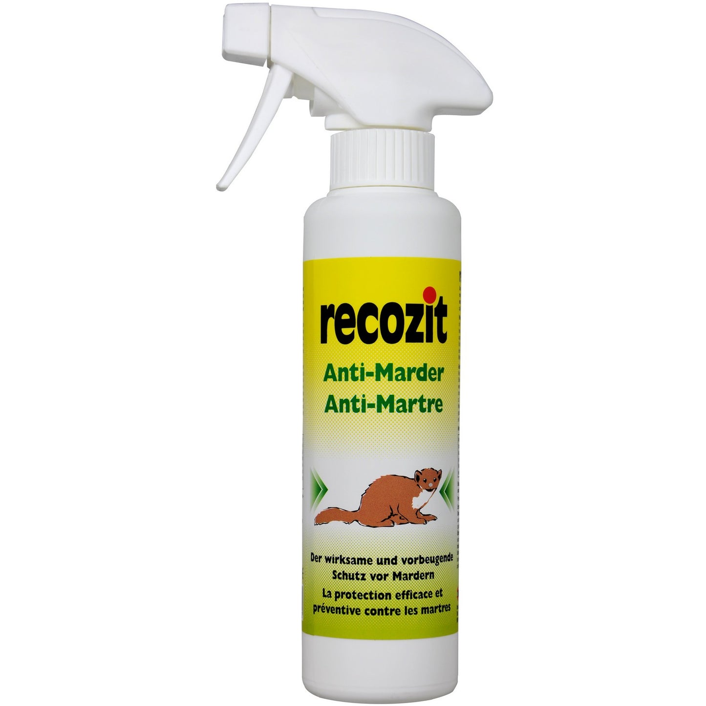 Spray répulsif anti-martre recozit voiture jardin maison