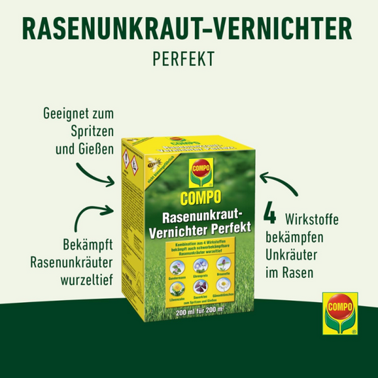 Compo Désherbant Sélectif Herbicide Puissant 200ml