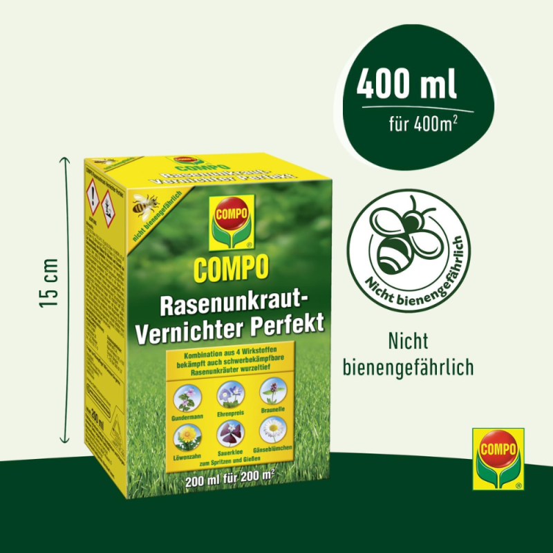 Compo Désherbant Sélectif Herbicide Puissant 200ml