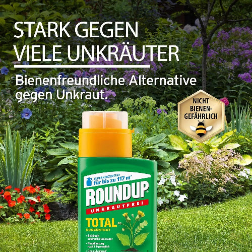 Roundup Désherbant Total Herbicide Non Sélectif Contre Les Mauvaise Herbe 270 ml ''Sans Glyphosate''