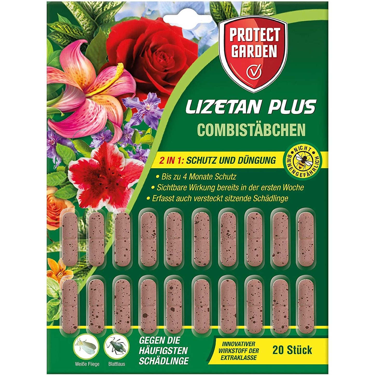 Protect Garden Lizetan Plus Combi-Bâtonnets (20 bâtonnets)