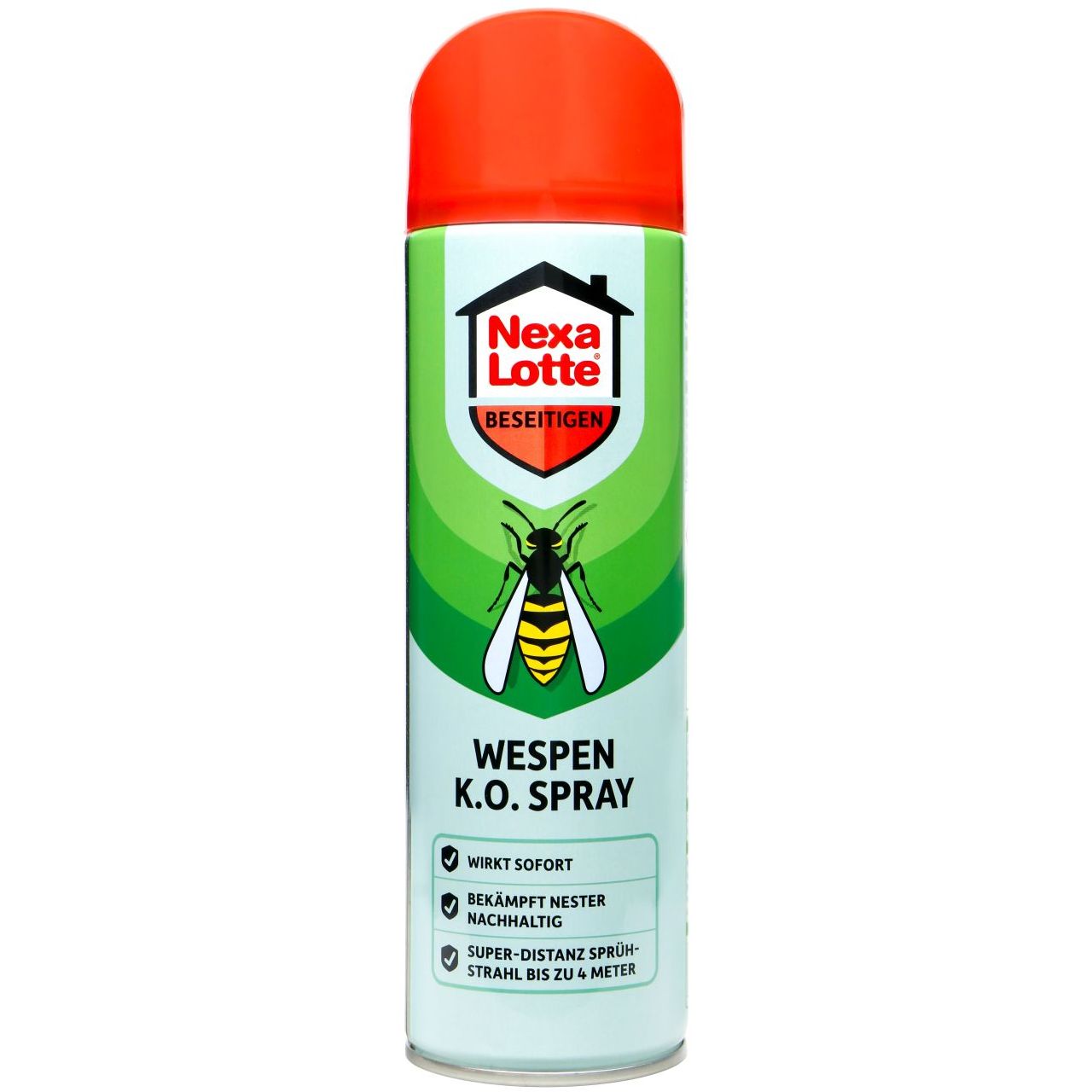 Spray anti-guêpes Nexa Lotte jet longue portée 4m, 500ml