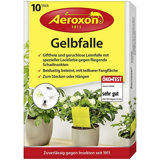 Aeroxon Piège Jaune Collant (10 pièges)