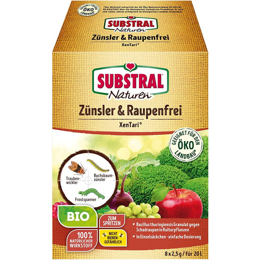 SUBSTRAL® Naturen® Anti-Chenilles XenTari® (8 x 2,5 g)