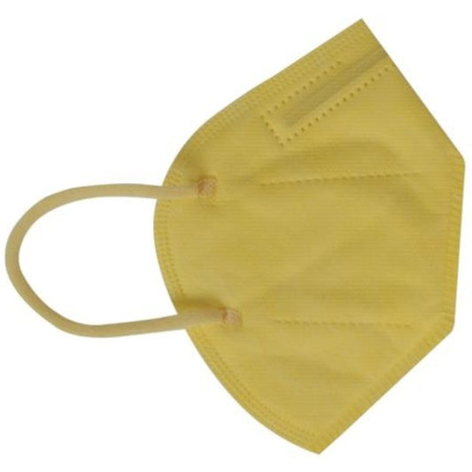 Masque de protection FFP2 jaune (1 pièce)