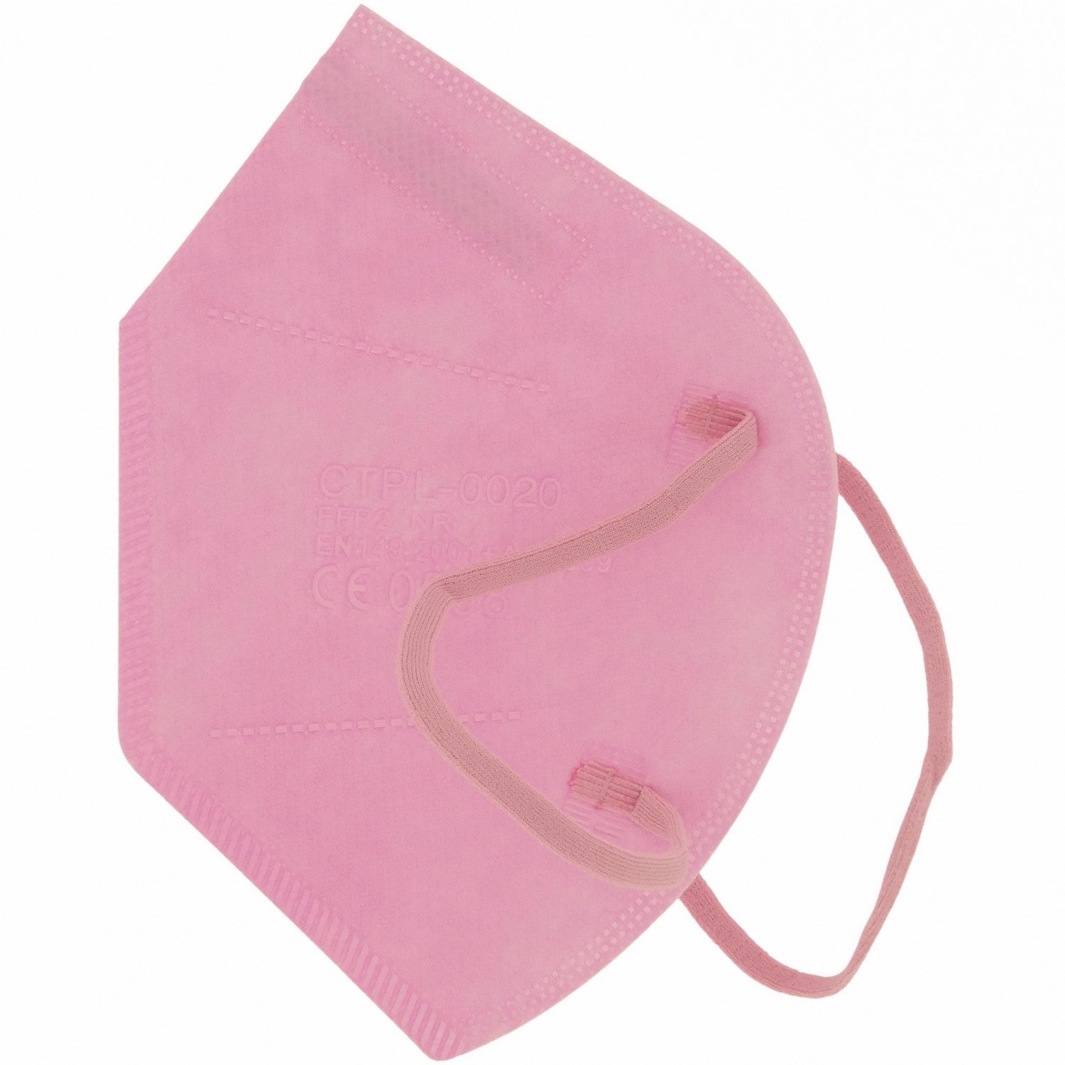 Masque de protection FFP2 rose (1 pièce)