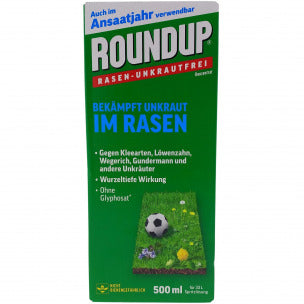 ROUNDUP Désherbant sélectif efficace pour jardin, herbicide gazon et pelouse 2X500 ml ''Sans Glyphosate''