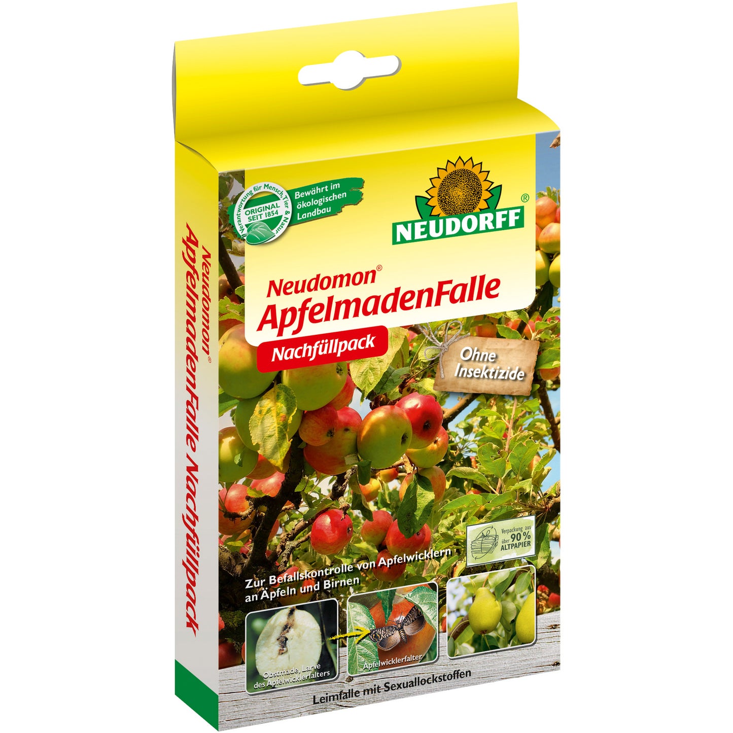 Neudorff Neudomon® Recharge pour Piège à Mouche de la Pomme (2 pièces)