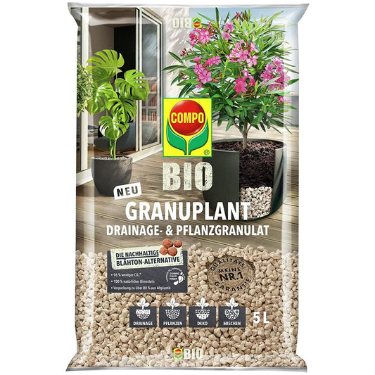 COMPO BIO GRANUPLANT® – Granulat de Pierre Ponce Drainant (5 L)