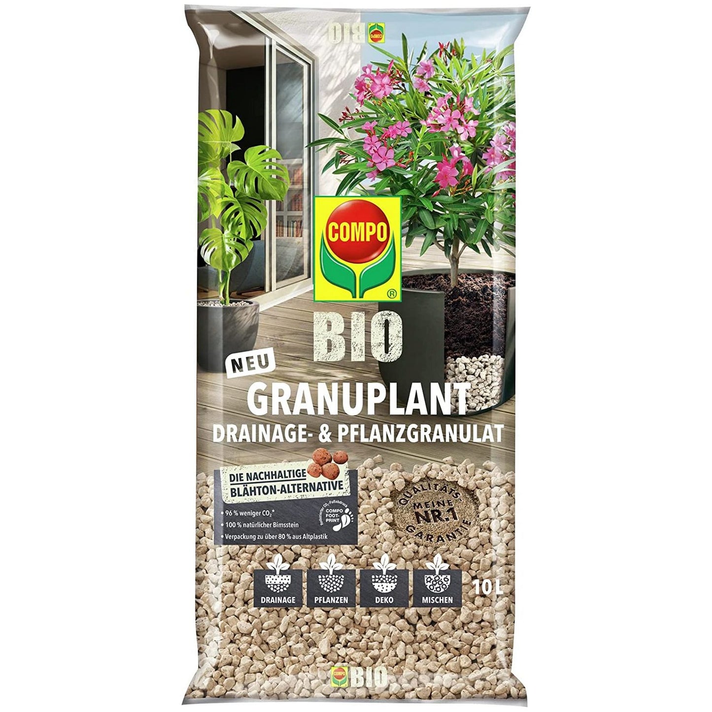 COMPO BIO GRANUPLANT granulat de drainage