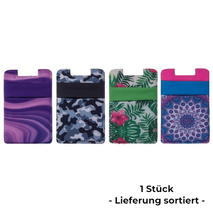 Porte-carte adhésif pour smartphone accessoire voyage compact