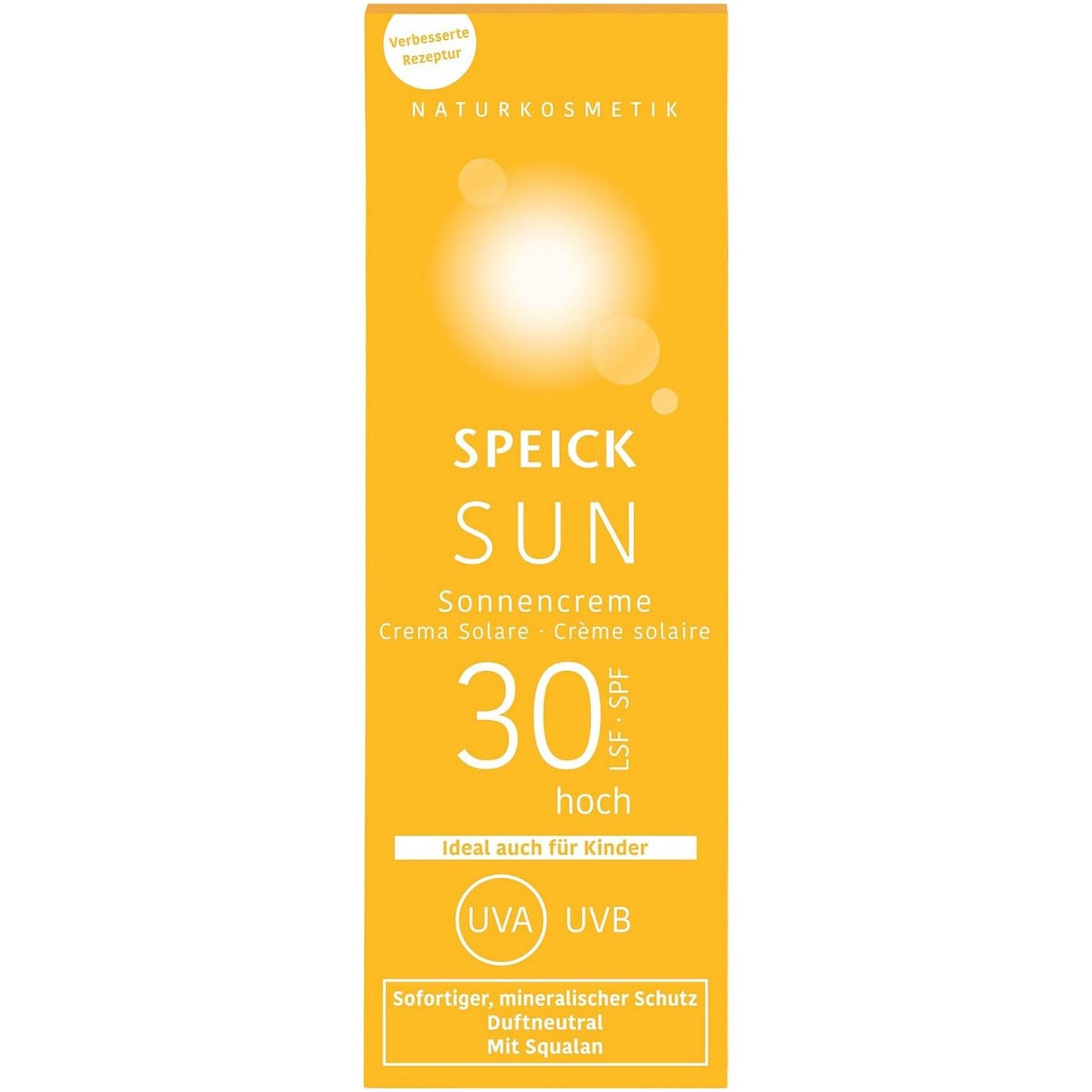 Speick Sun® Crème Solaire SPF 30 (60 ml)