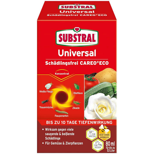 Insecticide universel concentré Substral CAREO ECO 80 ml pour potager et jardin