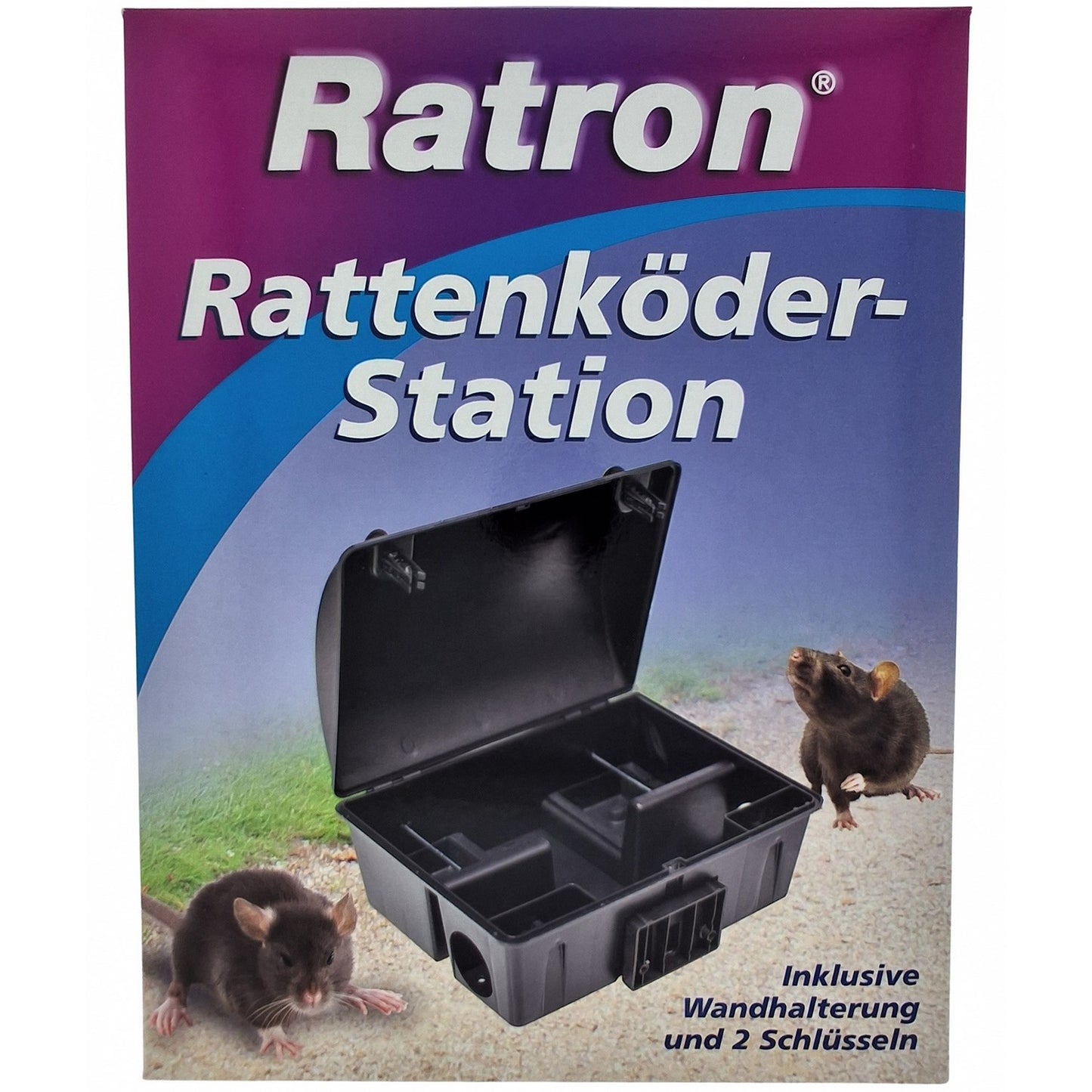 Ratron® Station d'Appât pour Rats (Set)