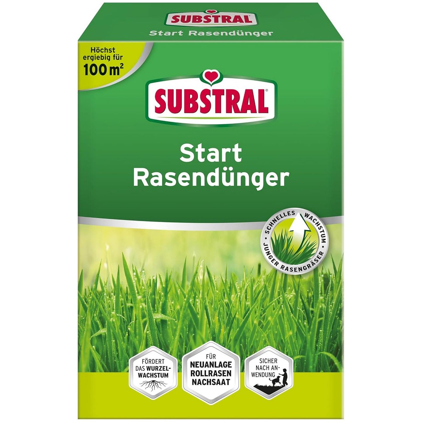 SUBSTRAL® Engrais de Démarrage Gazon (2,0 kg)