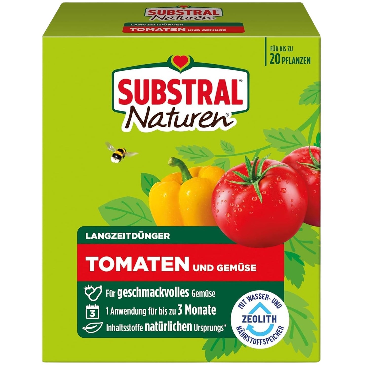 SUBSTRAL® Naturen® Engrais Longue Durée Tomates & Légumes (1200 g)
