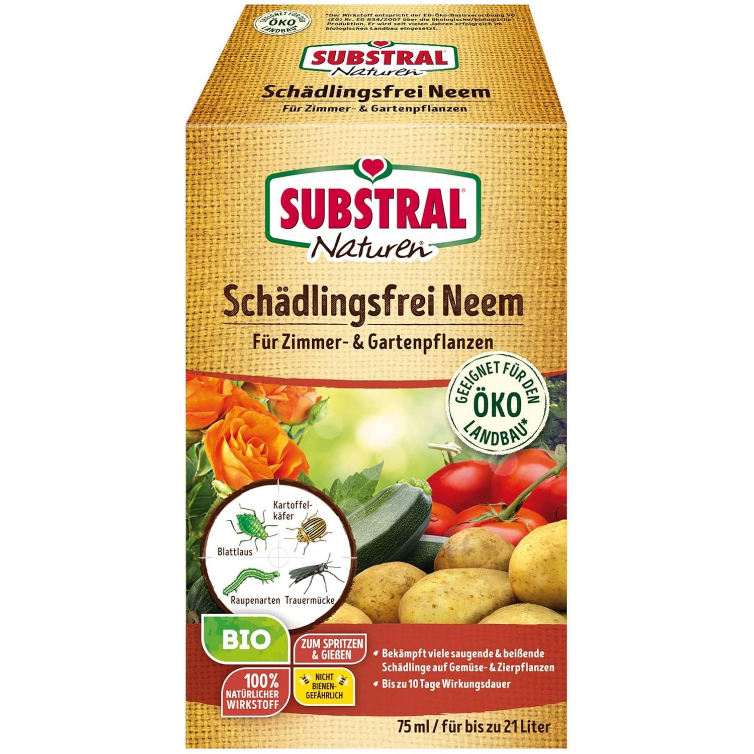 SUBSTRAL® Naturen® BIO Anti-Nuisibles Neem (75 ml)