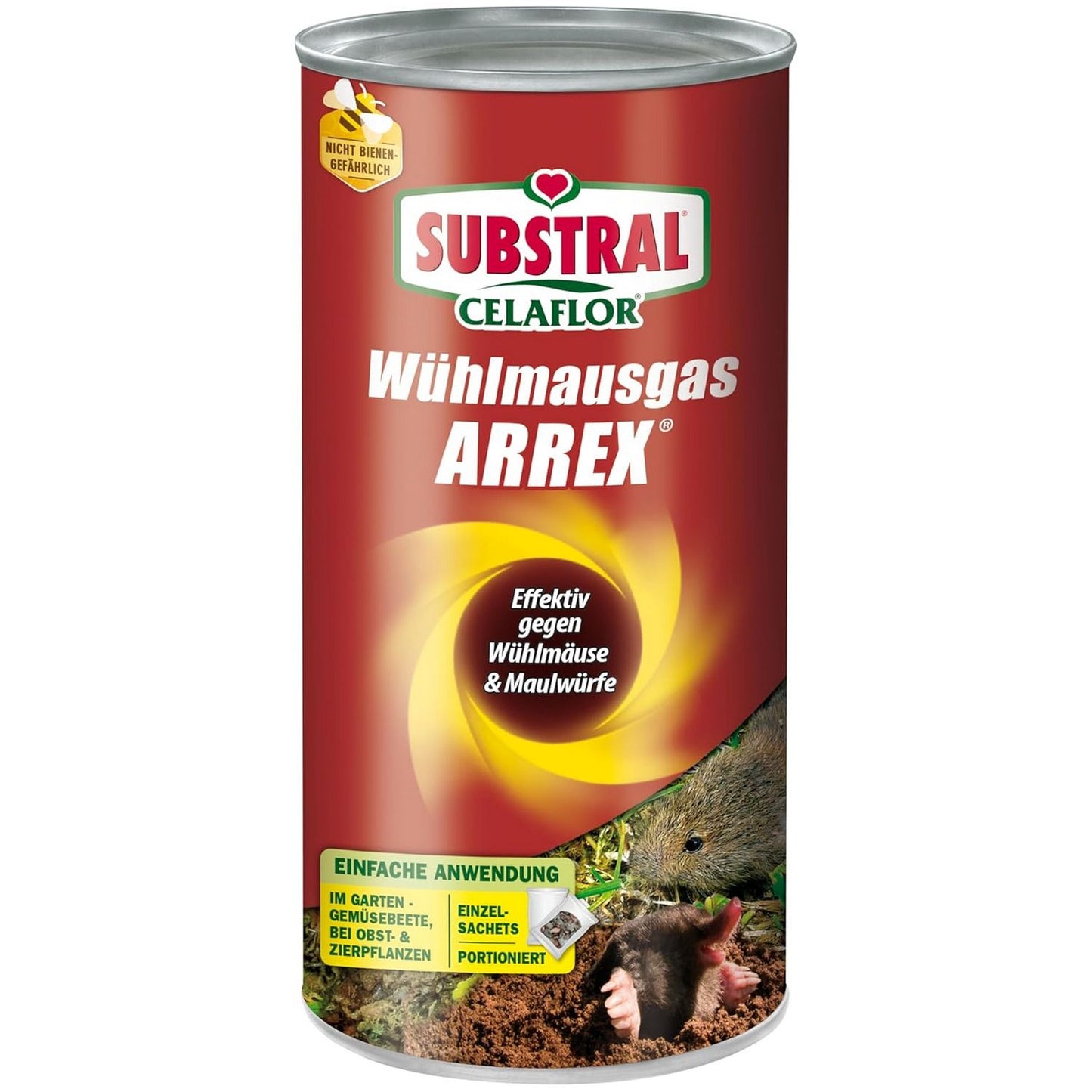 SUBSTRAL® Celaflor® Gaz Anti-Campagnols Arrex® (250 g)