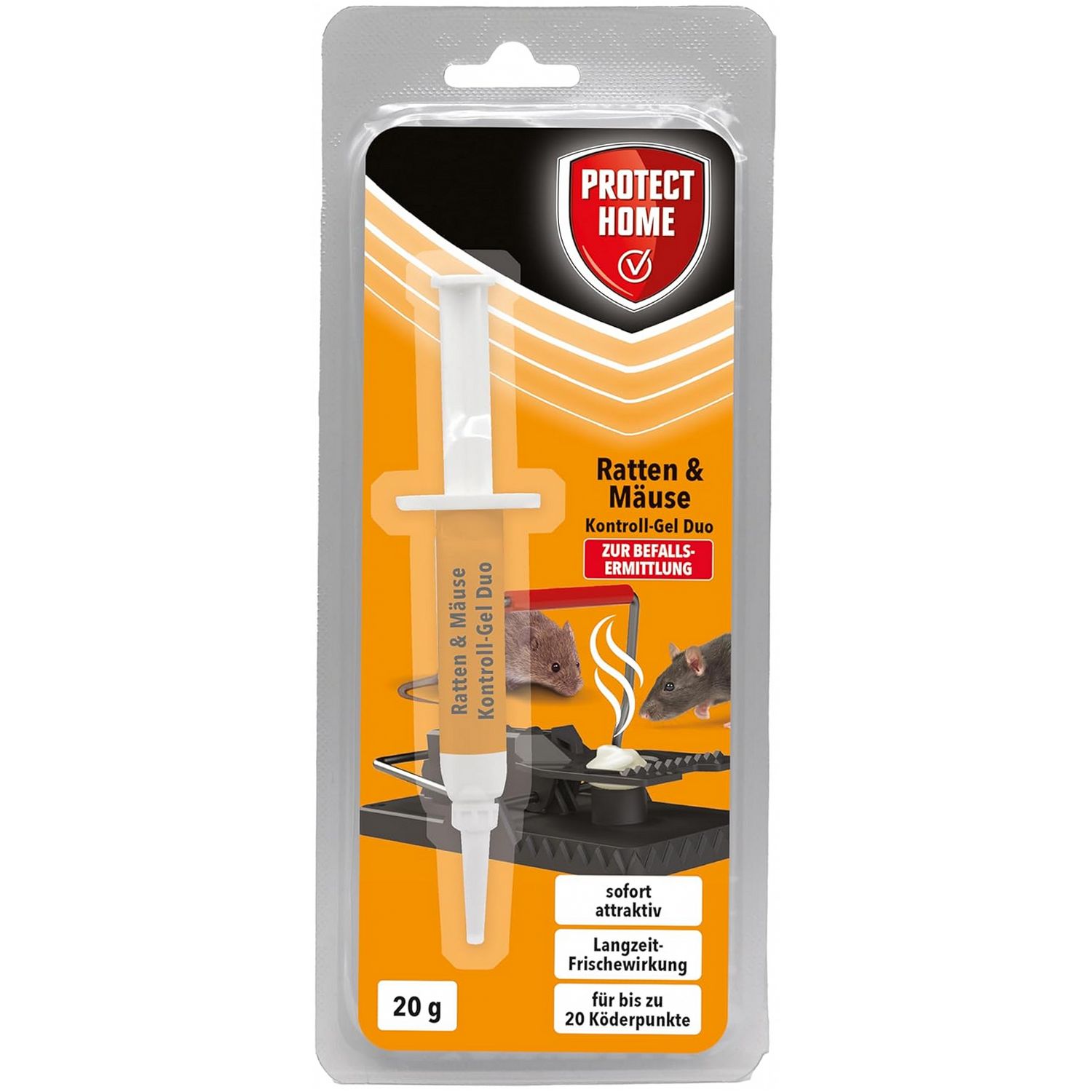 Protect Home Gel Détecteur Rats & Souris Duo (20 g)