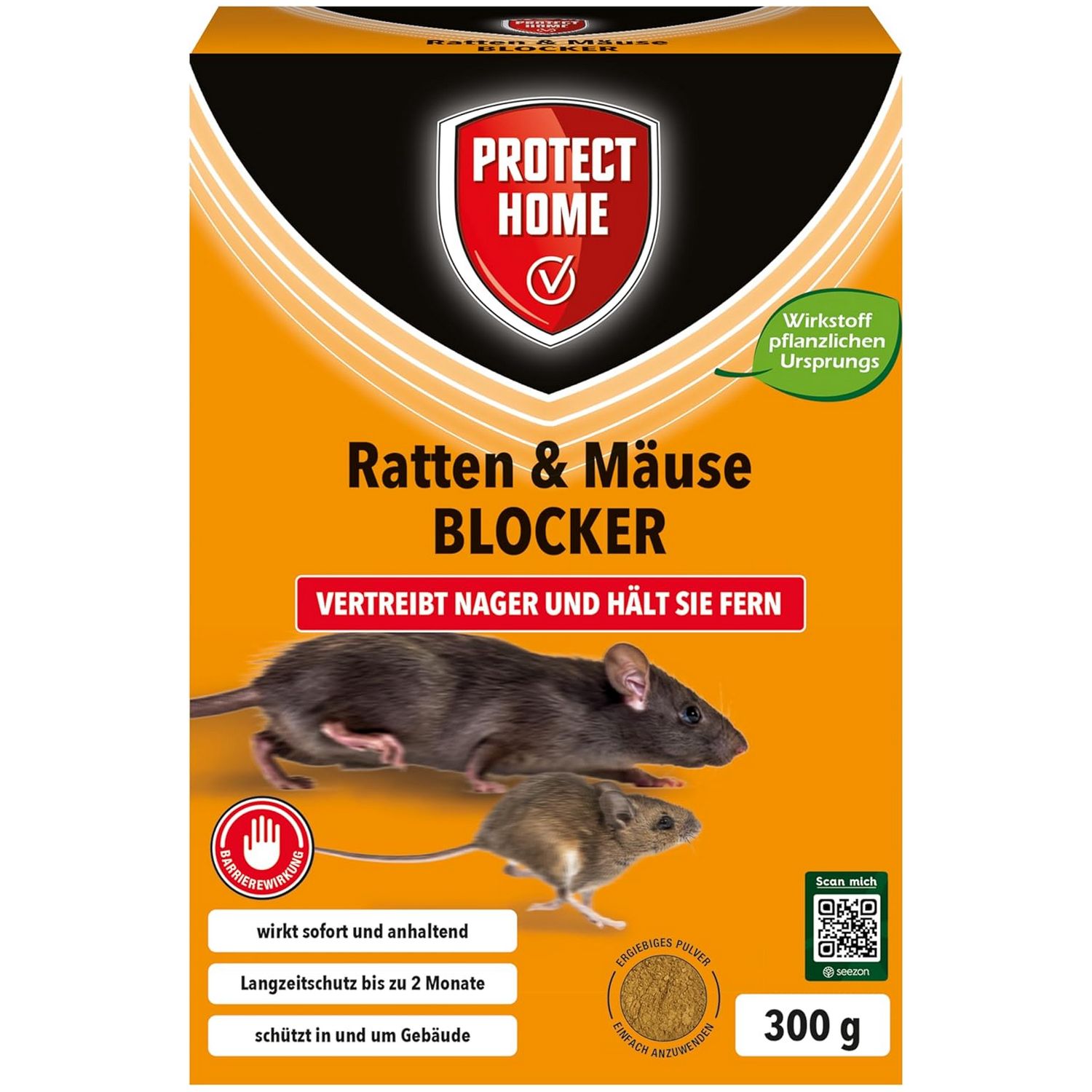 Protect Home Répulsif Rats & Souris BLOCKER (300 g)