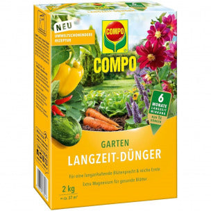 Engrais plantes de jardin, fruits et légumes COMPO Garden (2,0 kg)