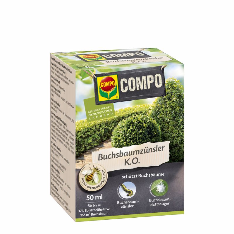 COMPO Pyrale du buis KO 50 ml  -  COMPO Buchsbaumzünsler K.O. 50ml