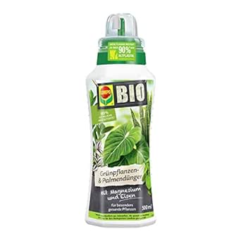 Engrais Pour Plantes Vertes et Palmiers COMPO BIO - 500 ml