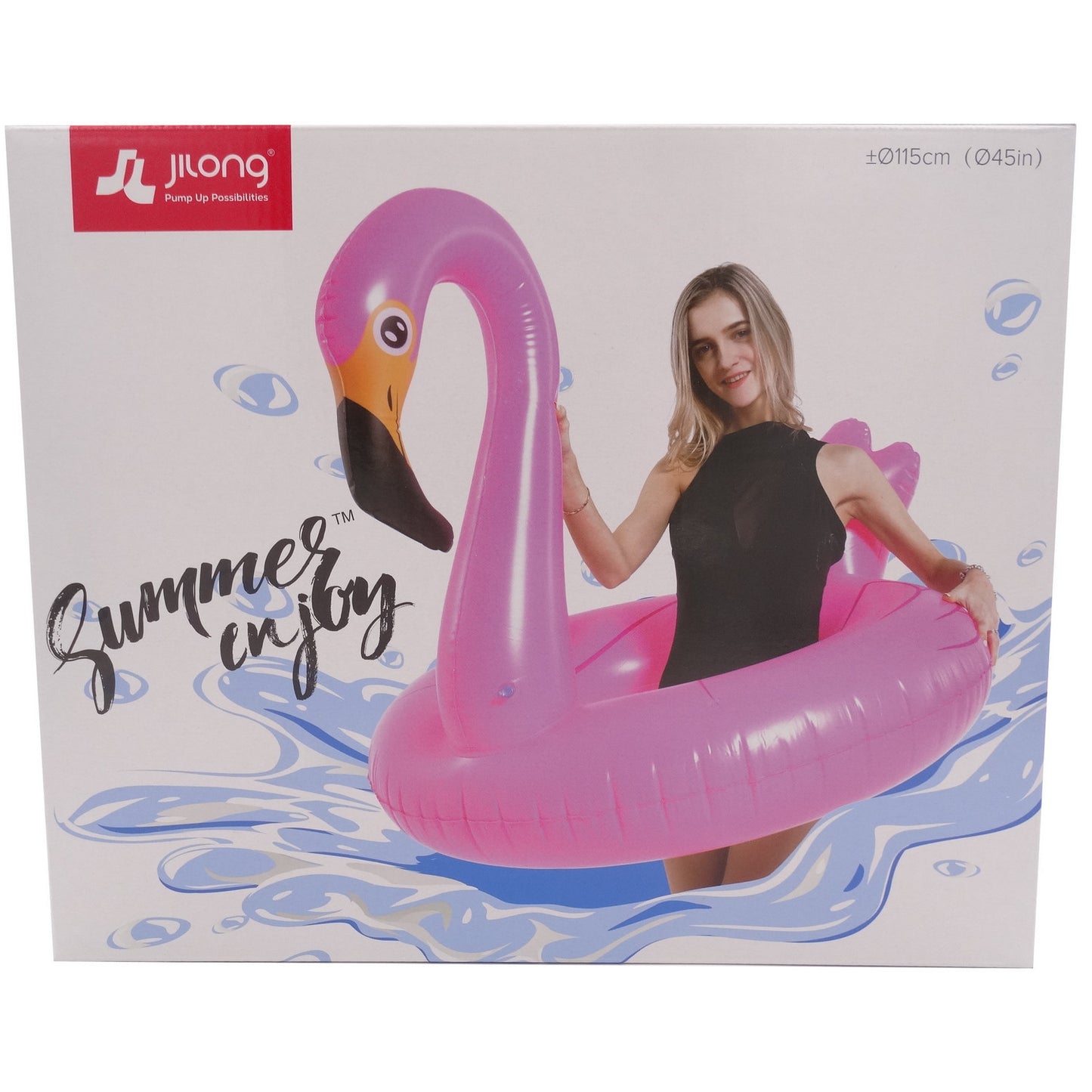 Bouée Gonflable Flamant Rose