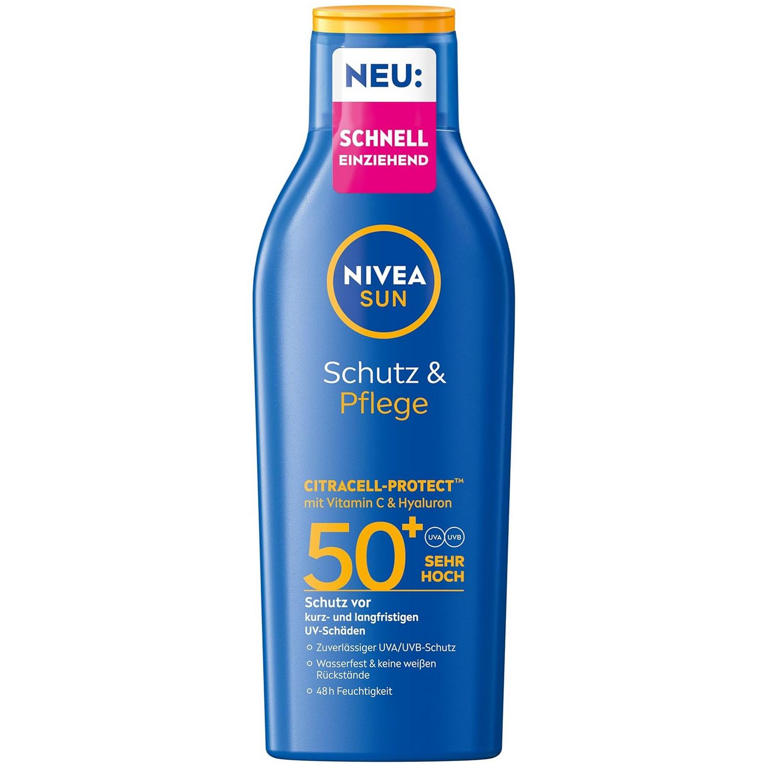 NIVEA SUN® Lait Solaire Protection & Soin SPF 50+ (200 ml)