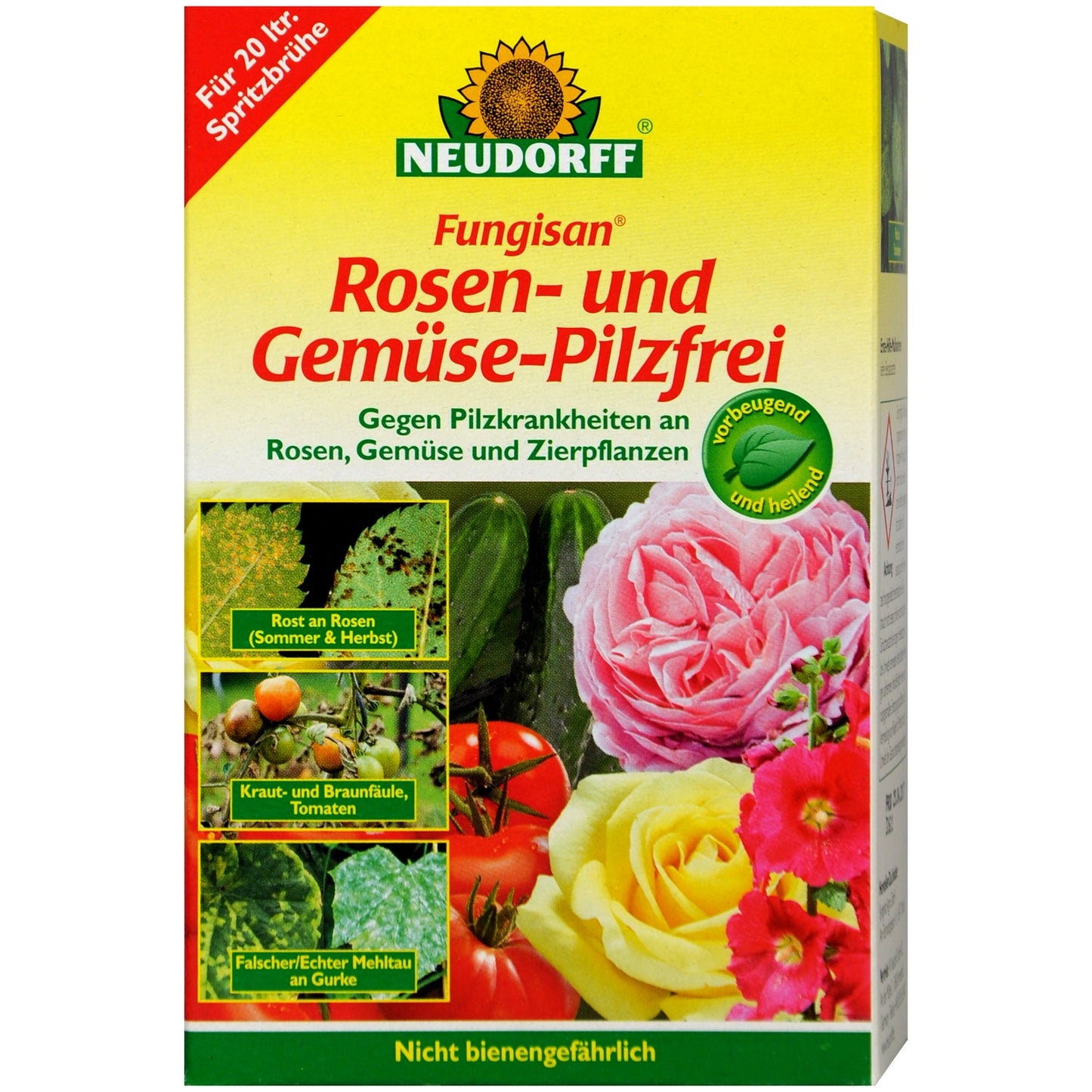 Neudorff Fungisan® – Fongicide Concentré Rosiers & Potager (16 ml)