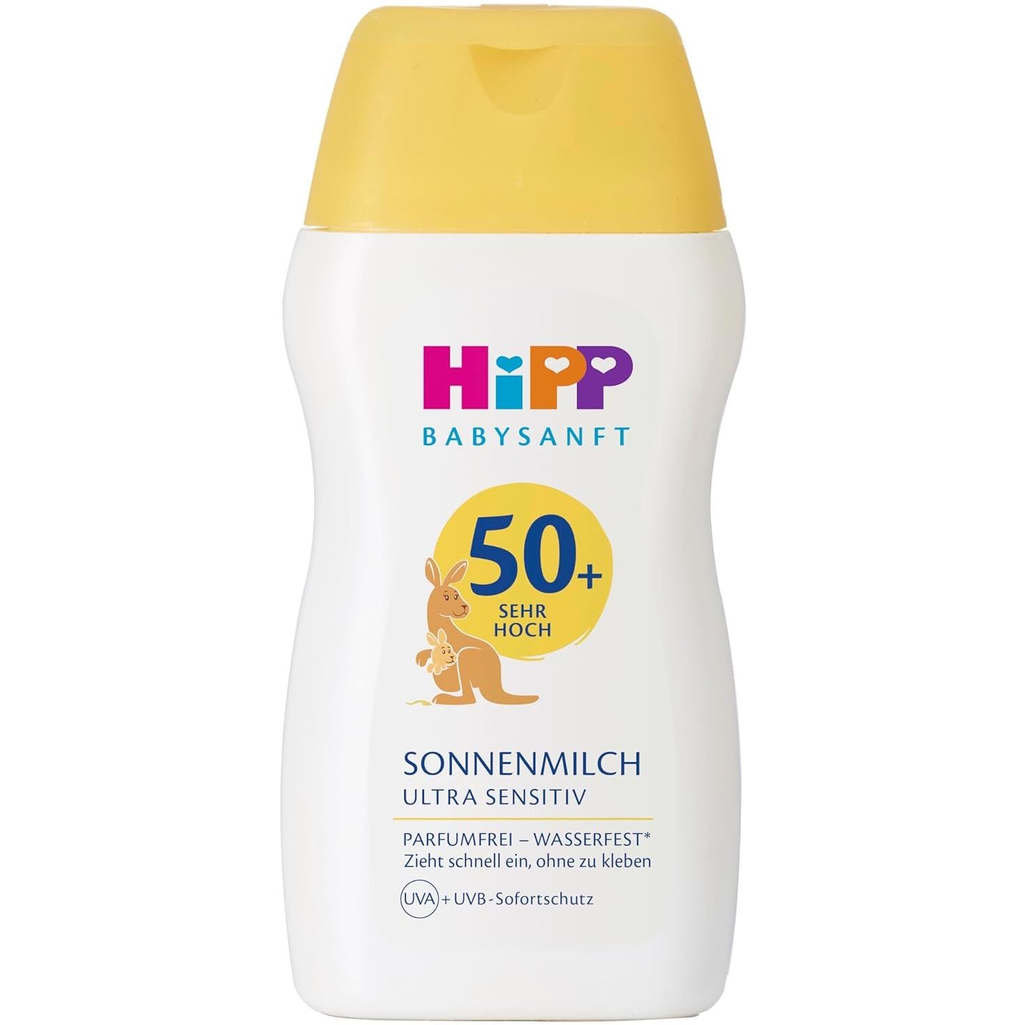 HiPP Babysanft lait solaire ultra sensible SPF 50+