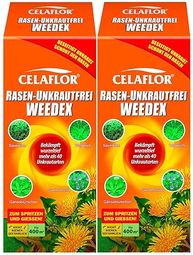 CELAFLOR WEEDEX Herbicide Désherbant Sélectif 2X400 ml