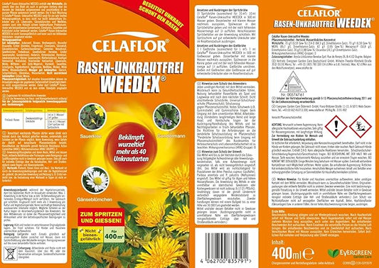 CELAFLOR WEEDEX Herbicide Désherbant Sélectif 400 ml