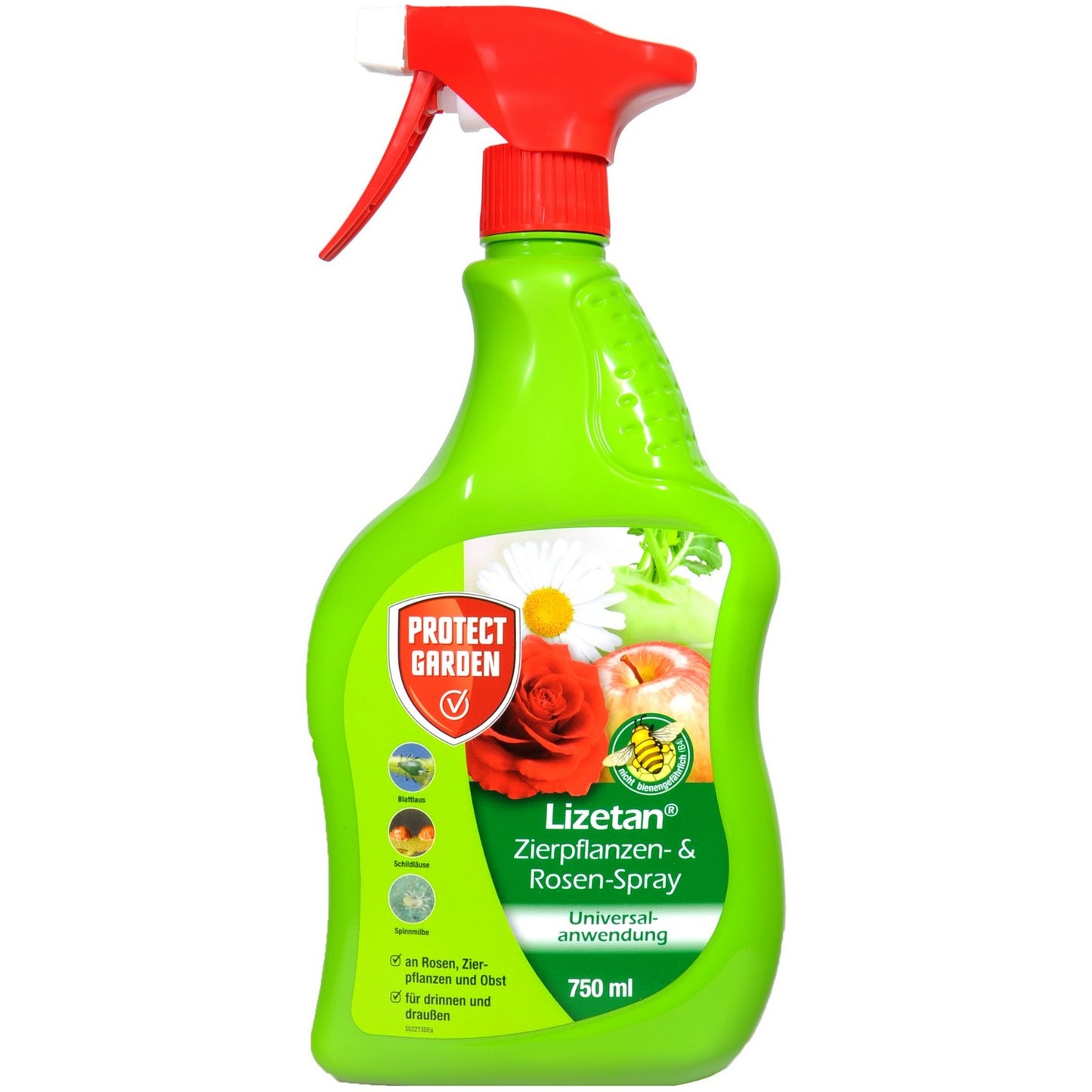 Protect Garden Lizetan® Spray Plantes Ornementales & Rosiers Prêt à l'Emploi (750 ml)