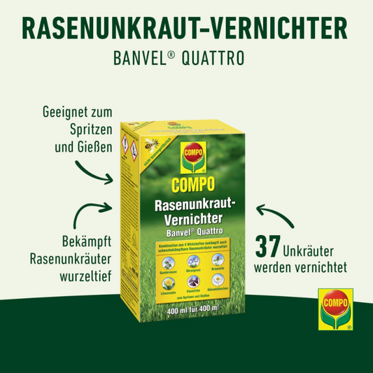 Compo Désherbant Sélectif Herbicide Puissant 400ml