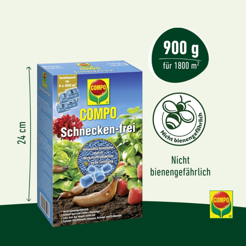 Compo sans escargots 4x225g