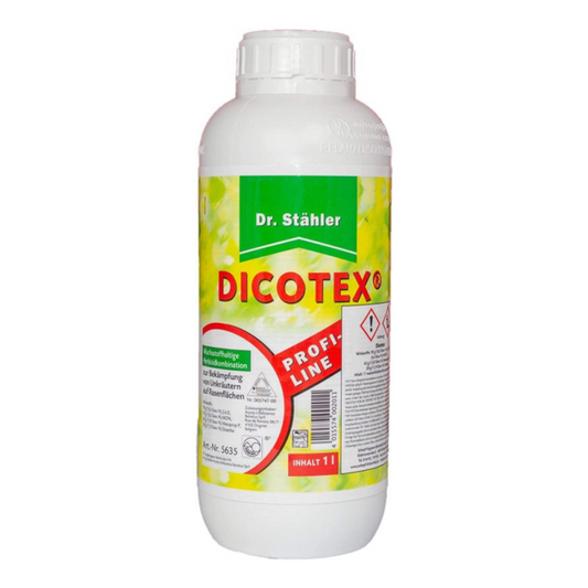 Dicotex Dr. Stahler  Désherbant Sélectif  Puissant Pelouse Sans mauvaises Herbes 1L