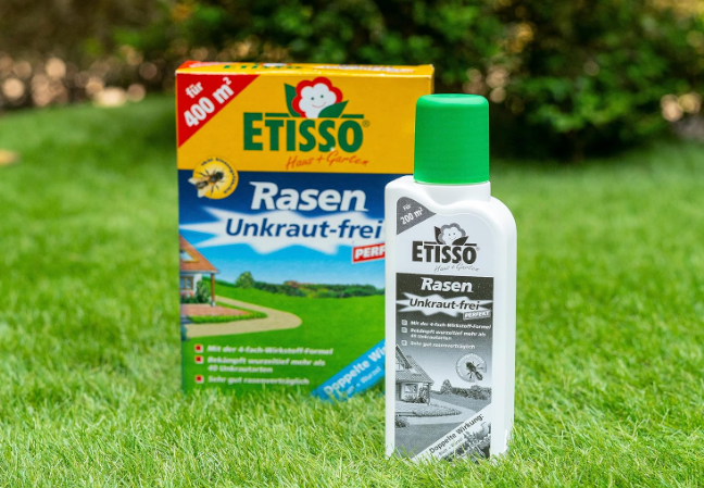 ETISSO Désherbant sélectif pour Pelouse PARFAITE (3X400 ml pour traiter 1200m²)