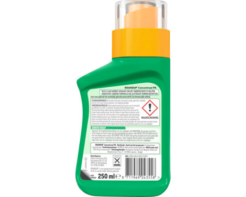 Roundup Désherbant Total Herbicide Non Sélectif Contre Les Mauvaise Herbe 250 ml pour 110 m² ''Sans Glyphosate''