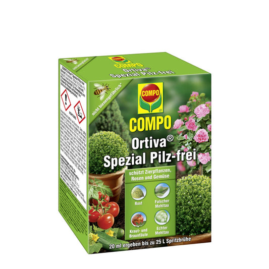 COMPO Ortiva Spécial Sans Champignons - 20 ml pour traiter 400 m²
