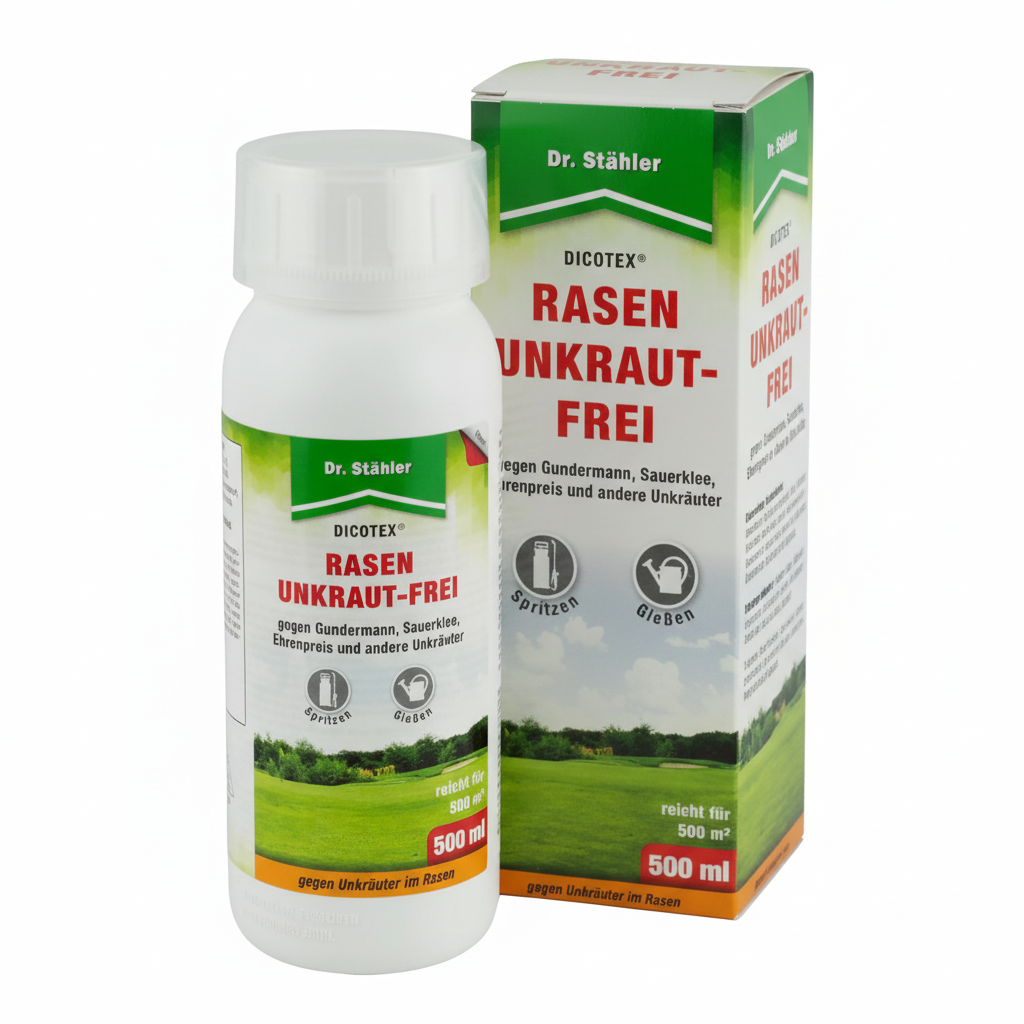 Dicotex Dr. Stahler Désherbant Sélectif Pour Pelouse et Gazon 500ml