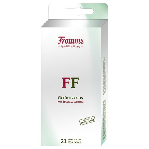 Fromms® FF Préservatifs Texturés (21 pièces)