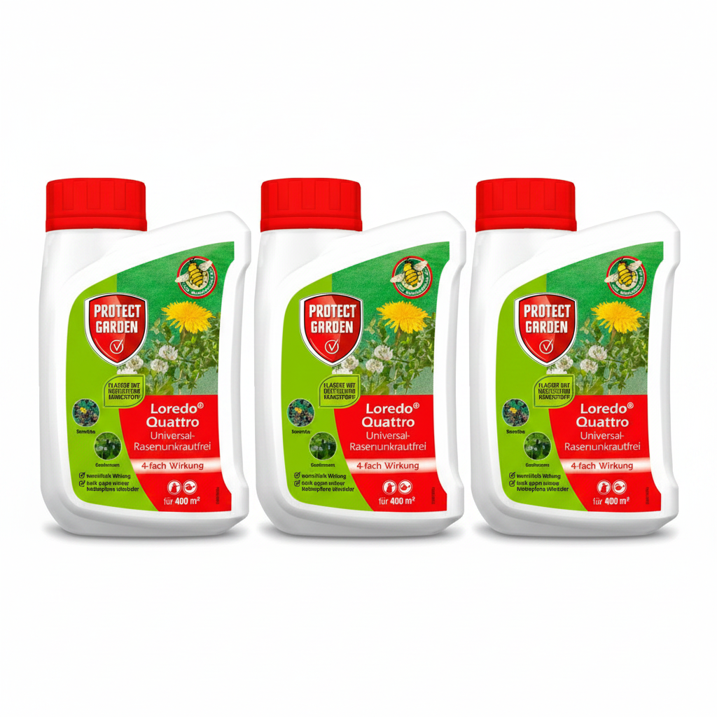 3 produits Loredo Quattro - ligne horizontale