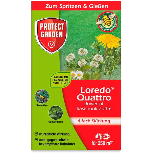 PROTECT GARDEN Loredo Quattro Désherbant Sélectif 250 ml