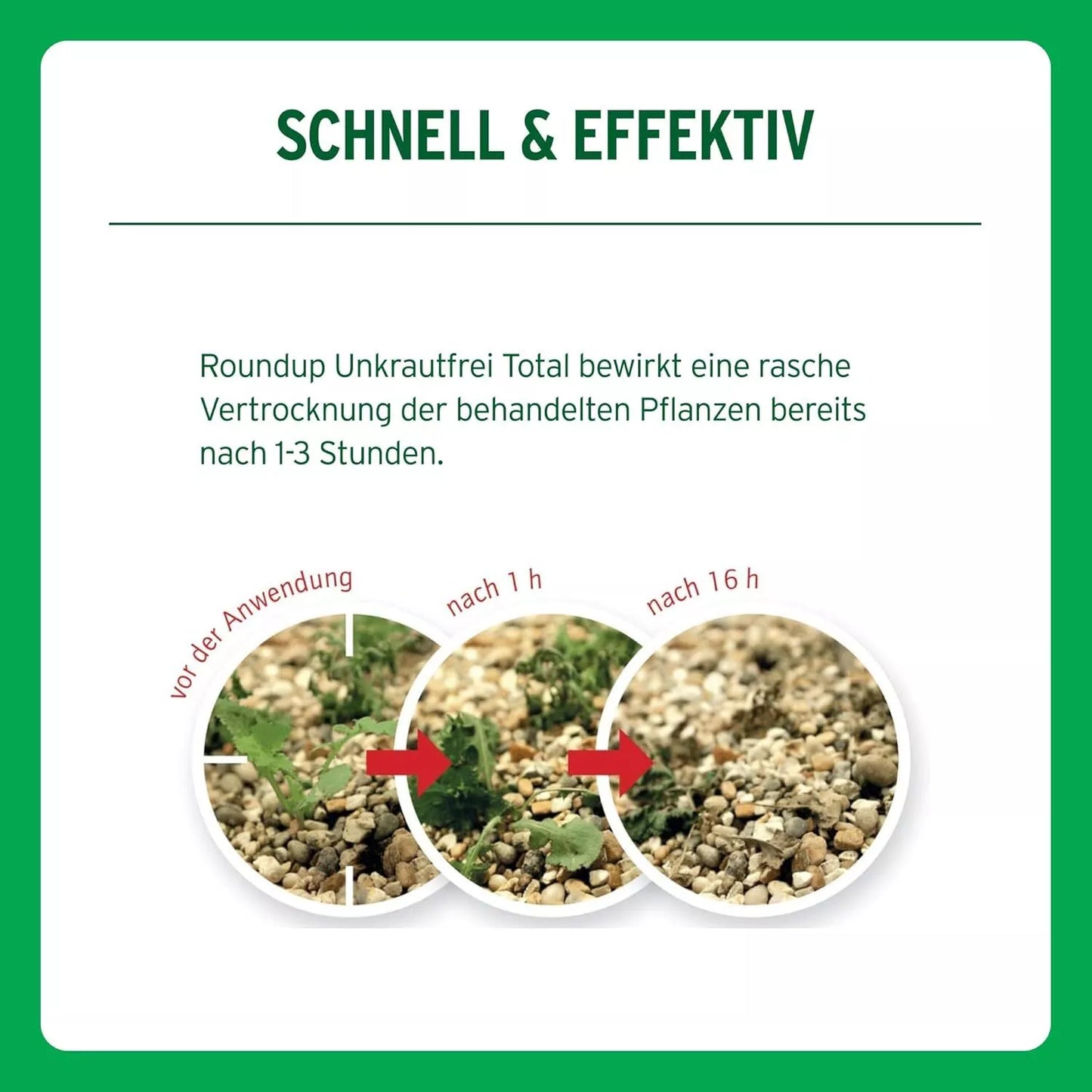 Roundup Désherbant Total Herbicide Non Sélectif Contre Les Mauvaise Herbe 500 ml ''Sans Glyphosate''